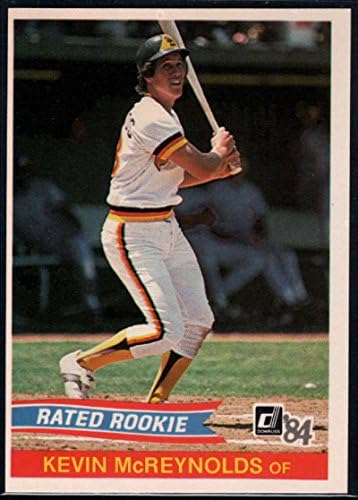 1984 Donruss Bejzbol 34 Kevin McReynolds RC Novajlija Karticu San Diegu svestenika su Službeni MLB Trgovinu